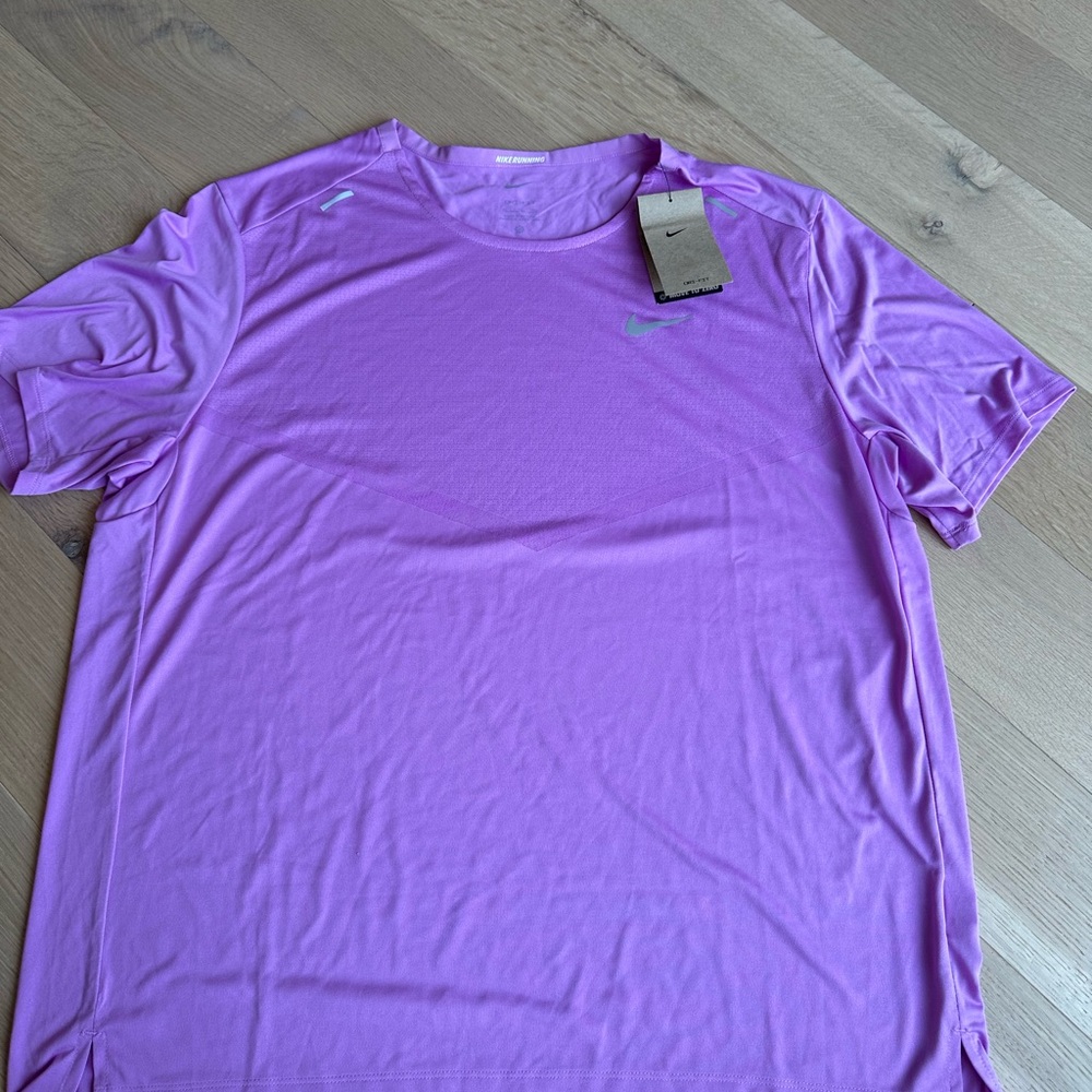 Nike dri-fit Men's Purple T-Shirt size XL